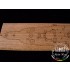 1/350 Russian Cruiser Varyag Wooden Deck for Zvezda kit #9014