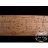 1/350 Russian Cruiser Varyag Wooden Deck for Zvezda kit #9014