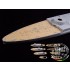1/350 WWII Italian Navy Battleship Roma Wooden Deck for Trumpeter kit #05318