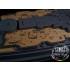 1/350 IJN Kongo Battleship Wooden Deck for Fujimi kit #60000
