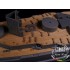 1/350 IJN Battleship Yamashiro Wooden Deck for Fujimi kit #60006