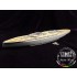 1/350 German Battleship Kronprinz Wooden Deck for ICM kit #S.003
