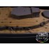 1/350 German Battleship Kronprinz Wooden Deck for ICM kit #S.003