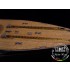 1/350 German Battleship Kronprinz Wooden Deck for ICM kit #S.003