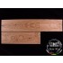 1/350 IJN Kirishima Wooden Deck for Aoshima kit #041185 (PE Parts included)