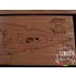 1/350 IJN Kirishima Wooden Deck for Aoshima kit #041185 (PE Parts included)