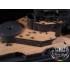 1/350 IJN Kirishima Wooden Deck for Aoshima kit #041185 (PE Parts included)