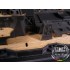 1/350 IJN Kirishima Wooden Deck for Aoshima kit #041185 (PE Parts included)