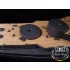 1/350 IJN Kirishima Wooden Deck for Aoshima kit #041185 (PE Parts included)