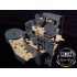 1/350 IJN Kirishima Wooden Deck for Aoshima kit #041185 (PE Parts included)