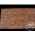 1/350 DKM Admiral Graf Spee Wooden Deck for Academy kit #14103