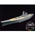 1/350 IJN Yamato Wooden Deck + PE Rails + Degaussing Cable for Tamiya kit #78025