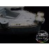 1/350 IJN Yamato Wooden Deck + PE Rails + Degaussing Cable for Tamiya kit #78025