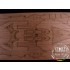 1/350 IJN Carrier Battleship ISE Wooden Deck for Fujimi kit #i60002
