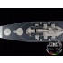 1/350 USS Alabama BB-60 (Blue deck) Wooden Deck for Trumpeter kit #05307