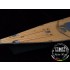 1/350 DKM Bismarck Wooden Deck for Tamiya kit #78013