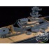 1/350 DKM Bismarck Wooden Deck for Tamiya kit #78013