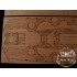1/350 DKM Tirpitz Wooden Deck for Tamiya kit #78015