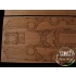 1/350 DKM Tirpitz Wooden Deck for Tamiya kit #78015