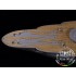 1/350 USS Arizona BB-39 1941 Wooden Deck for HobbyBoss kit #86501