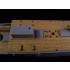 1/350 Japanese Transporter Nippon Maru Wooden Deck for Aoshima kit #043134