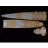 1/350 USS San Francisco CA-38 1944 Wooden Deck for Trumpeter kit #05310