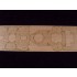 1/350 USS San Francisco CA-38 1944 Wooden Deck for Trumpeter kit #05310