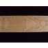 1/350 USS San Francisco CA-38 1944 Wooden Deck for Trumpeter kit #05310