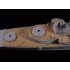 1/350 USS San Francisco CA-38 1944 Wooden Deck for Trumpeter kit #05310