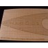 1/350 HMS Tiger Battle Cruiser 1914 Wooden Deck for Combrig kit 3534FH,3534WL