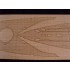 1/350 HMS Tiger Battle Cruiser 1914 Wooden Deck for Combrig kit 3534FH,3534WL