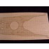 1/350 HMS Tiger Battle Cruiser 1914 Wooden Deck for Combrig kit 3534FH,3534WL