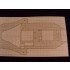 1/350 HMS Tiger Battle Cruiser 1914 Wooden Deck for Combrig kit 3534FH,3534WL