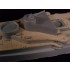 1/350 HMS Tiger Battle Cruiser 1914 Wooden Deck for Combrig kit 3534FH,3534WL