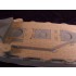 1/350 HMS Tiger Battle Cruiser 1914 Wooden Deck for Combrig kit 3534FH,3534WL