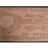 1/350 USS New Jersey Wooden Deck (for Tamiya 78017, 78028)