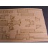 1/350 USS New Jersey Wooden Deck (for Tamiya 78017, 78028)
