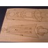 1/350 DKM Admiral Hipper Wooden Deck (for Trumpeter 05317)