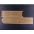 1/350 DKM Bismarck Wooden Deck for Revell kit #05040