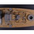 1/350 DKM Bismarck Wooden Deck for Revell kit #05040