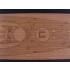 1/350 DKM Bismarck Wooden Deck for Revell kit #05040