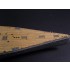 1/350 IJN Battleship Haruna 1944 Wooden Deck for Fujimi kit #600017