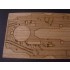 1/350 IJN Battleship Haruna 1944 Wooden Deck for Fujimi kit #600017