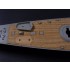 1/350 USS Indianapolis Wooden Deck (Natural) for Academy kit #14107