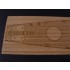 1/350 USS Indianapolis Wooden Deck (Natural) for Academy kit #14107