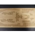1/350 USS Missouri BB-63 Circa 1991 Wooden Deck for Tamiya kit #78029