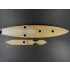 1/350 HMS Dreadnought 1915 Wooden Deck for Trumpeter 05329 kit