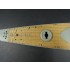 1/350 USS Indianapolis CA-35 1944 Wooden Deck for Academy 14107 kit