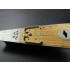 1/350 USS Indianapolis CA-35 1944 Wooden Deck for Academy 14107 kit