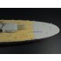 1/350 USS Massachusetts BB-59 Wooden Deck for Trumpeter 05306 kit